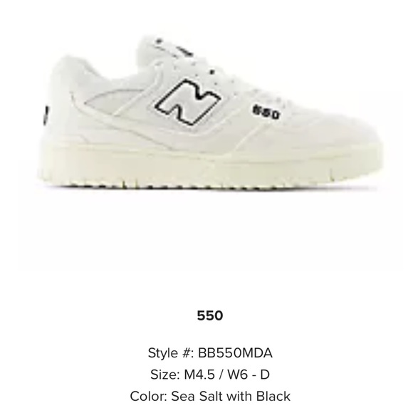 Authentic New Balance 550s - Picture 2 of 8